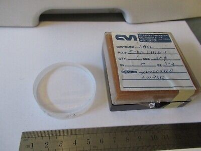 CVI OPTICAL LENS UV WAVELENGTH UNCOATED PRO LASER OPTICS AS PICTURED &9-FT-52