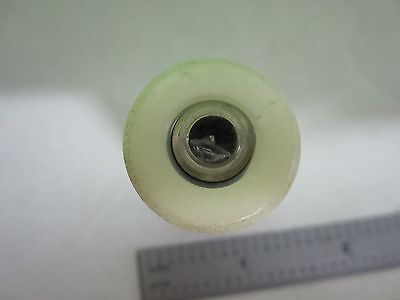 FOR PARTS MICROSCOPE PART OBJECTIVE  [cracked lens] + IRIS OPTICS AS IS S9-35