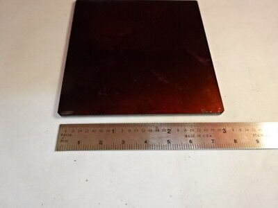 FOR PARTS SILICON PLATE INFRARED IR OPTICS AS IS &4B-A-08