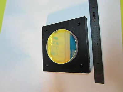 OPTICAL FILTER MIRROR MOUNTED NEWPORT GM-2 LASER OPTICS BIN#B1-95