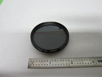 OPTICAL CAMERA FILTER DLC PL 52 mm JAPAN OPTICS BIN#3K-P-33