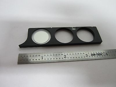 OPTICAL microscope part Nikon filter slide mbn12922 OPTICS AS IS BIN#B3-F-4