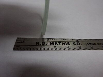 OPTICAL FLAT LENS GLASS DIFFUSER OPTICS AS IS #83-20