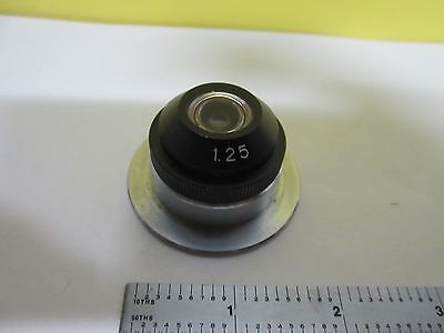 MICROSCOPE PART NIKON JAPAN CONDENSER OPTICS AS IS BIN#T8-08