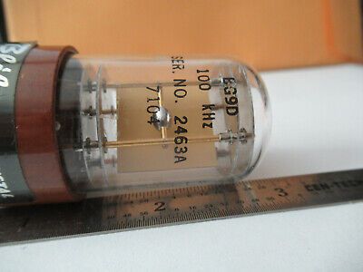 ANTIQUE QUARTZ CRYSTAL BLILEY BG9D GT GLASS HOLDER FREQUENCY CONTROL #F3-A-03