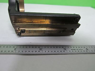 MICROSCOPE PART M20 WILD HEERBRUGG SWISS CONDENSER HOLDER AS IS BIN#S3-10