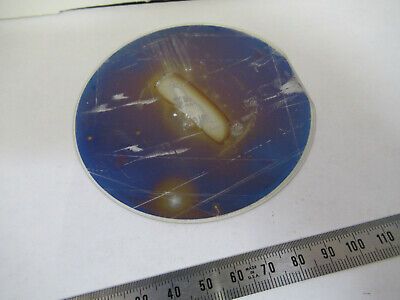 FOR PARTS SAPPHIRE WAFER PLATINUM + GOLD COATED OPTICS AS PICTURED #2-FT-07