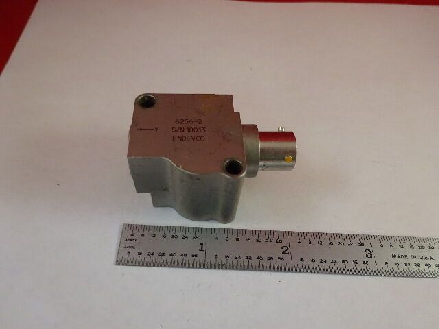 MEGGITT ENDEVCO ACCELEROMETER MODEL 6256-2 HELICOPTER VIBRATION SENSOR #Z4-A-43