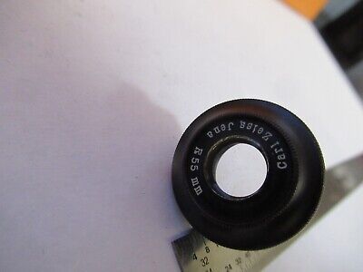 CARL ZEISS JENA GERMANY EYEPIECE TOP LENS MICROSCOPE PART AS PICTURED &15-FT-X27