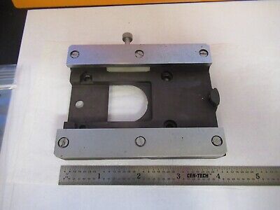 LEITZ ORTHOPLAN NOSEPIECE RAIL DOVETAIL MICROSCOPE PART AS PICTURED &11-B-107