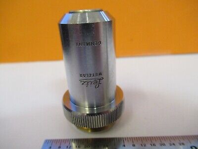 LEITZ GERMANY OBJECTIVE 10X /170 OPTICS MICROSCOPE PART AS PICTURED &4T-A-37