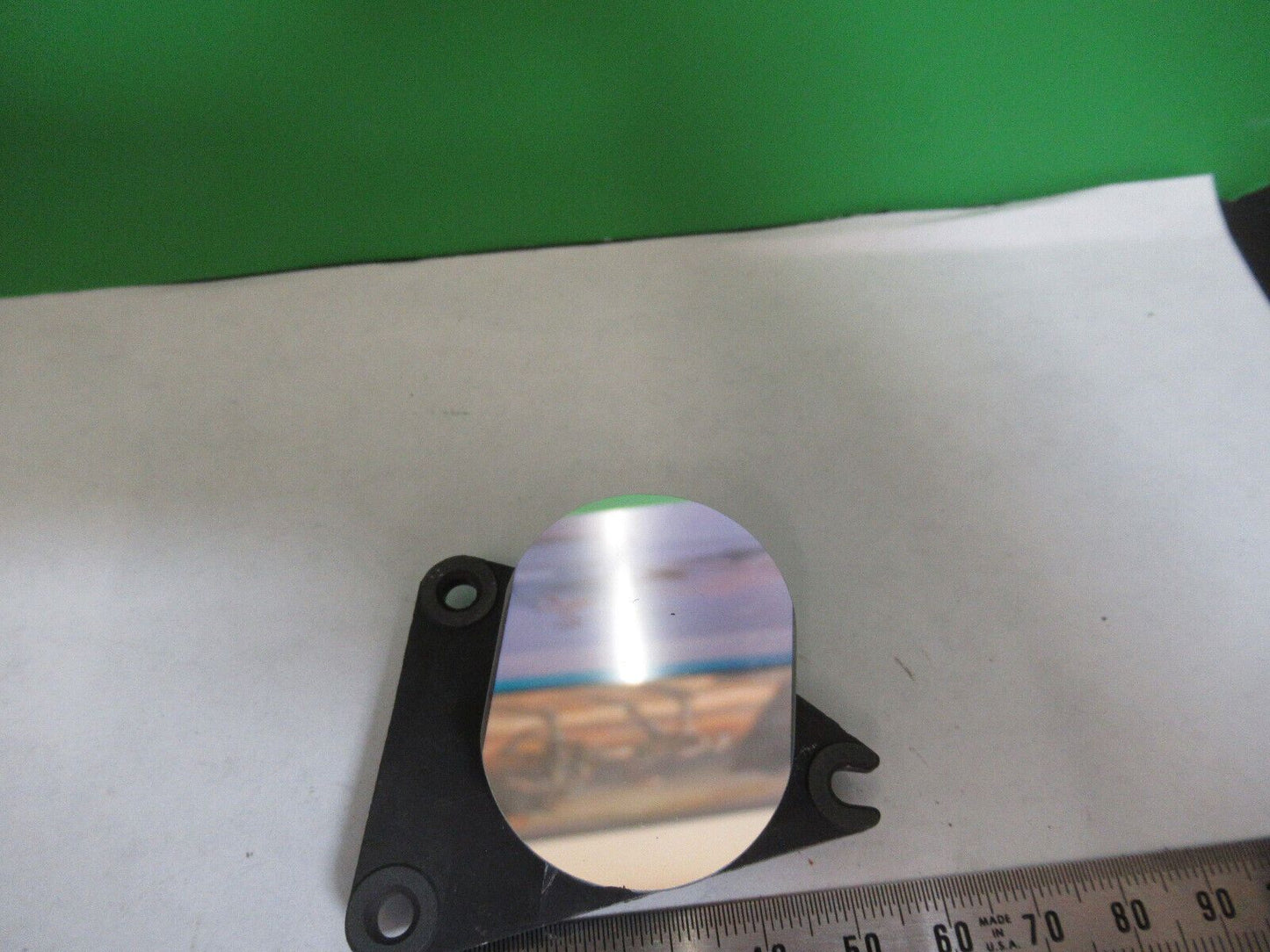 OPTICAL MIL SPEC MOUNTED MIRROR LASER OPTICS AS PICTURED Z1-A-150