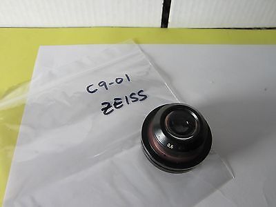 MICROSCOPE PART ZEISS CONDENSER  OPTICS AS IS [missing lever for IRIS BIN#C9-01