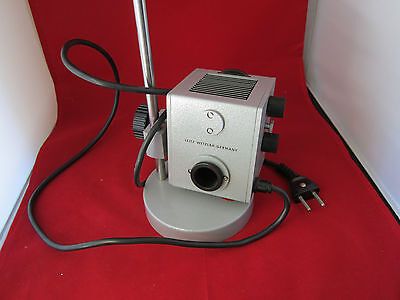 MICROSCOPE PART LEITZ WETZLAR GERMANY LAMP ILLUMINATOR ii BIN #4