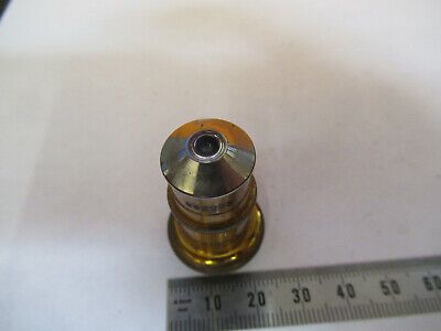 ANTIQUE BRASS SPENCER OBJECTIVE 44X LENS MICROSCOPE PART AS PICTURED &8Y-A-126