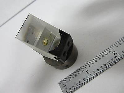 MICROSCOPE PART DMR LEICA MOUNTED PRISM OPTICS BIN#D2-P-28