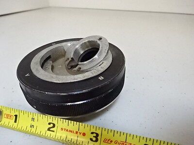 MICROSCOPE PART NOSEPIECE UNKNOWN MAKER AS IS #AL-45