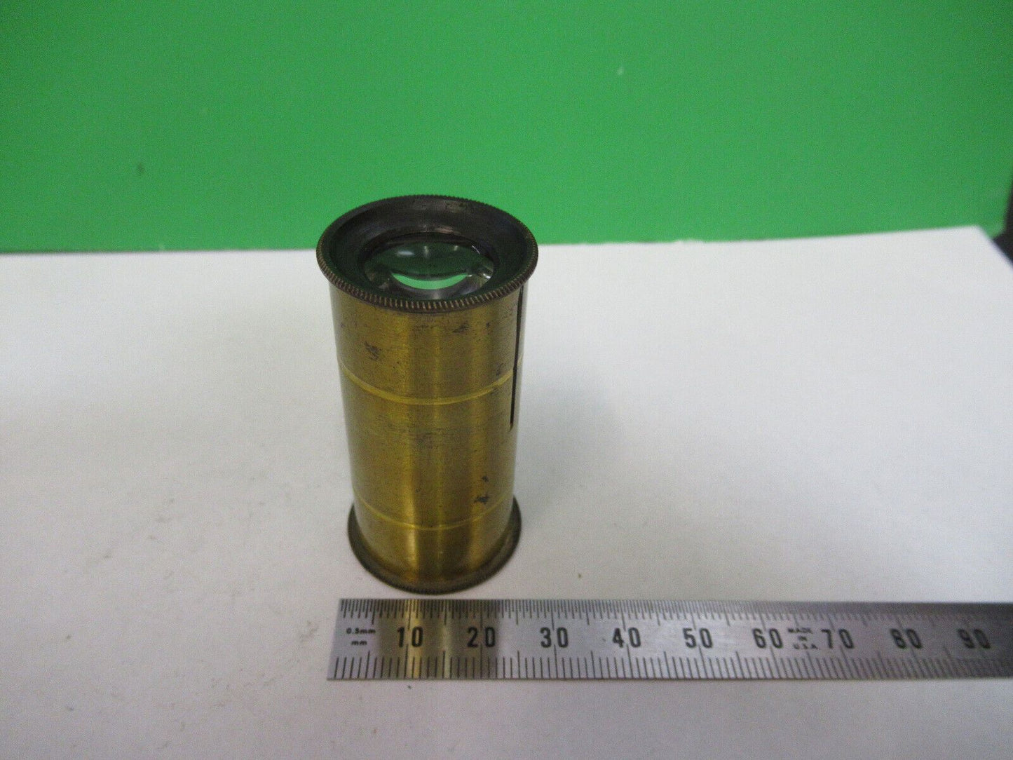 ANTIQUE BRASS PORTABLE ASSEMBLY SEED MICROSCOPE PART AS PICTURED #R9-B-20