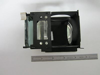 OPTICAL ILLUMINATOR ASSEMBLY MIRROR + LENS + FILTER LASER OPTICS AS IS BIN#L3-40