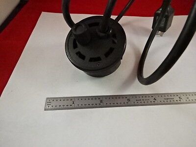 FOR PARTS MICROSCOPE SPARE LAMP CORD ILLUMINATOR UNKNOWN MAKER AS IS #R6-B-36