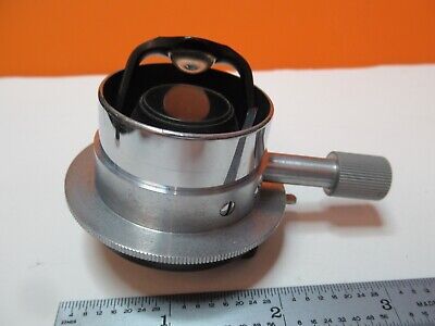 ERNST LEITZ WETZLAR GERMANY CONDENSER for MICROSCOPE AS PICTURED &16-C-16