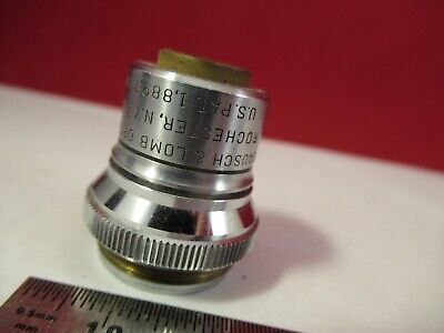 VINTAGE BAUSCH LOMB 215mm TL OBJECTIVE MCIROSCOPE PART AS PICTURED #12-A-36