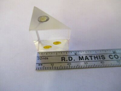 OPTICAL GLASS PRISM OPTICS AS PICTURED #W8-FT-20