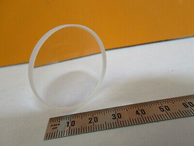 OPTICAL LENS PL CC PLANO CONCAVE FUSED SILICA LASER OPTICS AS PICTURED &P6-A-65