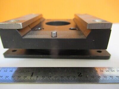 LEITZ GERMANY HOLDER SLIDE NOSEPIECE MICROSCOPE PART AS PICTURED &FT-1-A-41