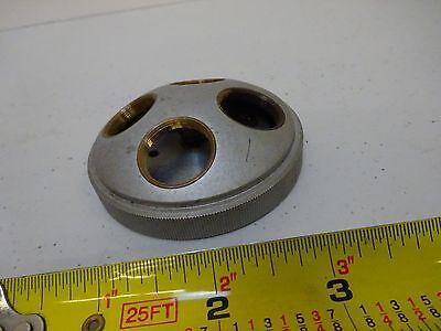 MICROSCOPE PART NOSEPIECE MITUTOYO JAPAN WITHOUT OPTICS AS IS BIN#TA-1-4-G