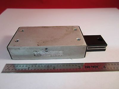 STAGE POSITIONING DEL-TRON SLIDE OPTICS MECHATRONICS BALL SLIDE BIN#3K-04