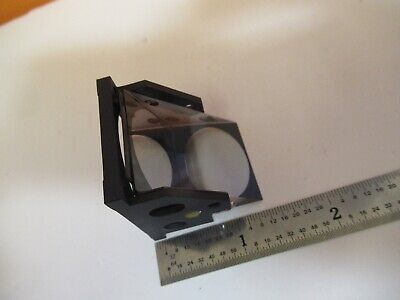 LEICA LEITZ ERGOPLAN glass prism head ii MICROSCOPE PART AS PICTURED &Q6-A-06