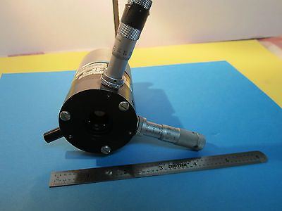 OPTICAL PHOTONICS FIXTURE ORIEL + MICROMETERS LASER OPTICS BIN#A6