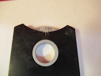 WILD SWISS M20 POL SLIDE POLARIZER OPTICS MICROSCOPE PART AS PICTURED &FT-4-37B