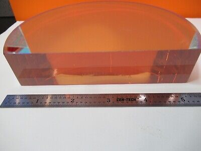 HUGE OPTICAL COATED PLANO CONCAVE MIRROR ZERODUR OPTICS AS PICTURED &P7-A-20