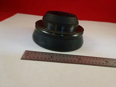 MICROSCOPE PART ZEISS GERMANY 3.2X PROJECTOR LENS VIEWER OPTICS AS IS #Y7-H-99