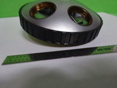 MICROSCOPE PART NIKON  JAPAN NOSEPIECE AS IS #H1-B-02