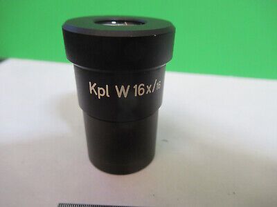 ZEISS 16X KPL EYEPIECE OCULAR LENS MICROSCOPE PART AS PICTURED &Q9-A-138