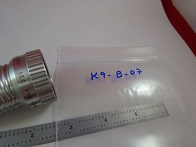 MICROSCOPE PART LENS I.E.C. PROJECTOR GERMANY 50mm F 1.6 OPTICS AS IS BN#K9-B-07