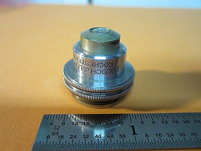 MICROSCOPE PART OBJECTIVE BAUSCH LOMB 5.5 mm  OPTICS BIN#21