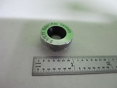 MICROSCOPE PART OBJECTIVE  ROLYN 5X GERMANY OPTICS AS IS BIN#S2-B-16