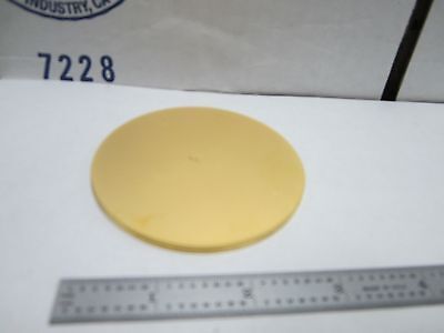 OPTICAL FOR PARTS  GOLD PLATED DISC BOTH SIDES AS IS LASER OPTICS BIN#Q9-04