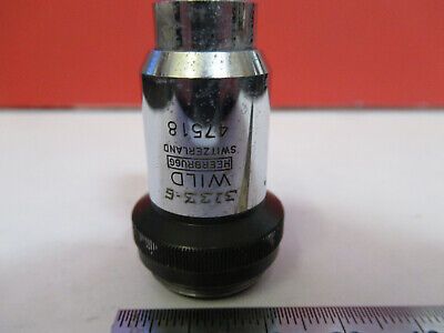 WILD HEERBRUGG SWISS OBJECTIVE 40X MICROSCOPE PART AS PICTURED &87-FT-53