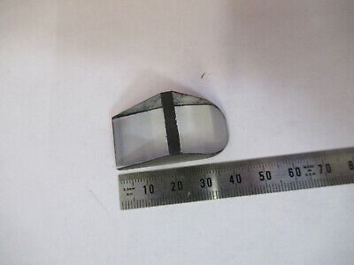 OPTICAL GLASS PRISM MICROSCOPE PART OPTICS AS PICTURED #82-A-16