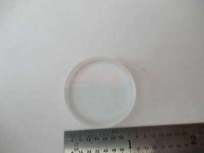 OPTICAL  FLAT COATED FUSED SILICA LENS LASER OPTICS AS PICTURED F2-A-250