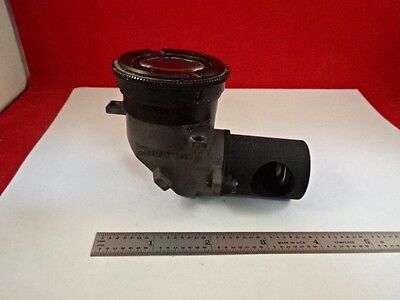 MICROSCOPE PART ILLUMINATOR MIRROR SM-LUX LEITZ GERMANY OPTICS AS IS B#TB5-4-10