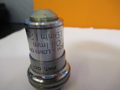 BAUSCH LOMB BUFFALO 97X OBJECTIVE OPTICS MICROSCOPE PART AS PICTURED &1E-C-73