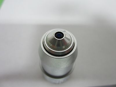 MICROSCOPE PART OBJECTIVE OLYMPUS JAPAN E A40 OPTICS  AS IS BIN#Q5-10