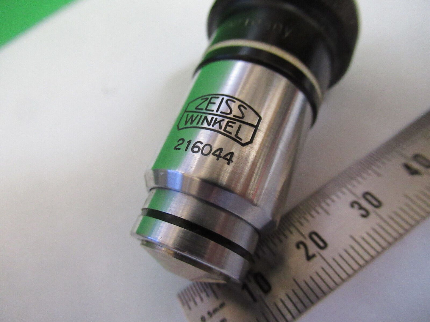 ZEISS WINKEL OBJECTIVE PHASE 100X /160 LENS MICROSCOPE PART AS PICTURED W4-A-45