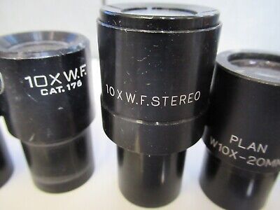 FOR PARTS LOT 6 EA OCULAR EYEPIECE MICROSCOPE PART OPTICS AS PIC &A7-A-60